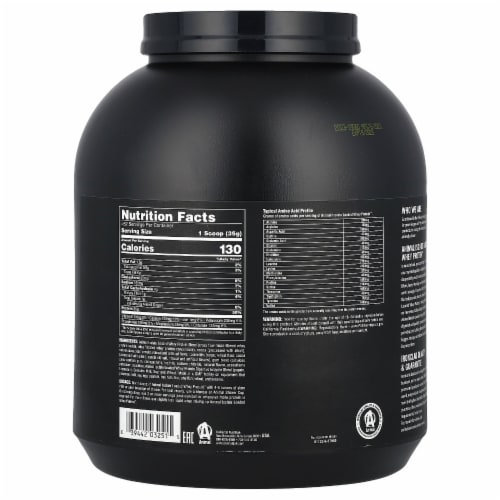 Animal Isolate Loaded Whey Protein Brownie Batter - 4 lb (1.81 kg) Perspective: back