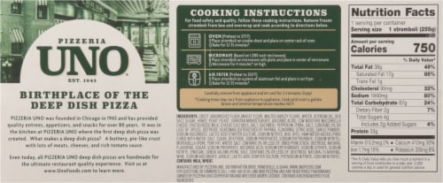 Uno® Italian Style Meat Stromboli Perspective: back