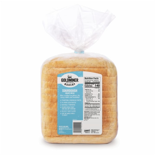 California Goldminer Sourdough Bread Perspective: back