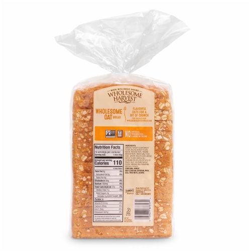Wholesome Harvest Wholesome Oatmeal Loaf Perspective: back