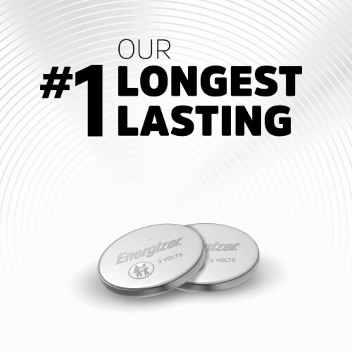 Energizer 2032 Batteries , 3V Lithium Coin Batteries Perspective: back