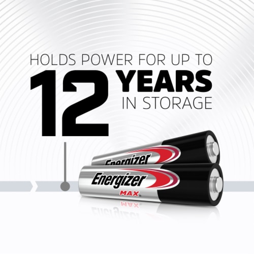 Energizer MAX AAA Batteries 16 Pack, Triple A Alkaline Batteries Perspective: back
