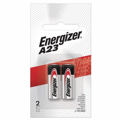 Energizer Watch Electronic A23 Batteries - 2 Pack Perspective: back