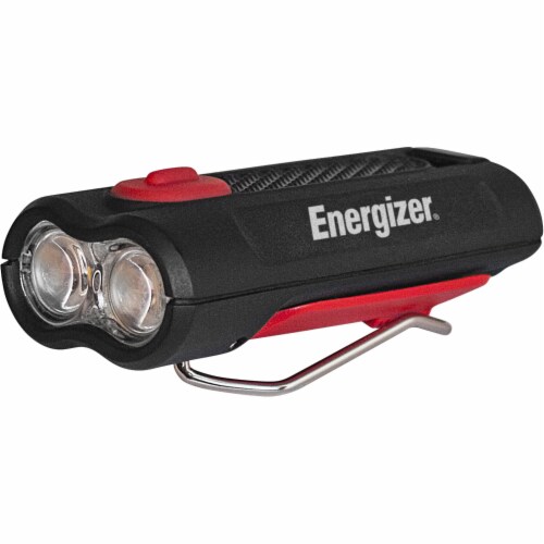 Energizer Cap Light 2 AAA Batteries (Included) Black ENCAP22E Perspective: back