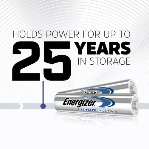 Energizer Ultimate Lithium AAA Batteries - 8 Pack Perspective: back