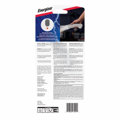 Energizer Rechargeable Compact Handheld LED Flashlight 40 Lumens Perspective: back