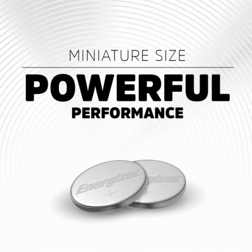 Energizer Watch Electronic Lithium Coin 2450 Batteries - 2 Pack Perspective: back