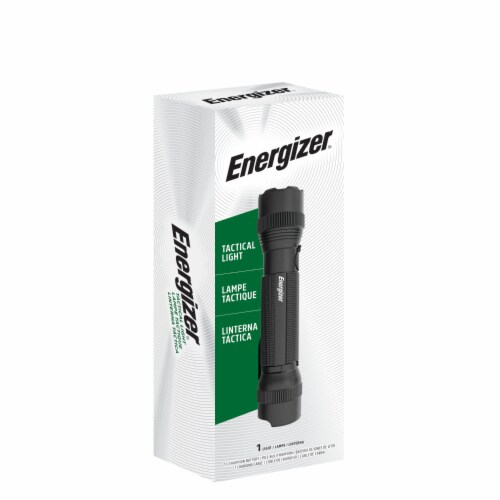 Energizer TAC-R 800 Rechargeable Tactical Flashlight 800 Lumens Perspective: back