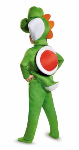 Yoshi Toddler Costume M (3T-4T) Perspective: back