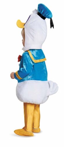 Disguise Baby Boys' Donald Duck Prestige Infant Costume, Blue, 12-18 Months Perspective: back