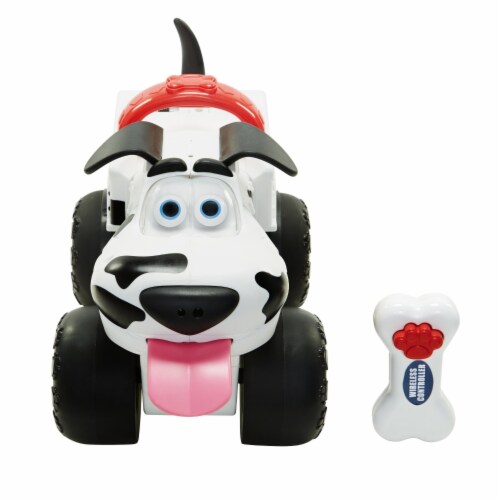 Jakk's Pacific Street Dogs Bumper Remote Control Truck/Dog Perspective: back