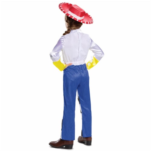 Disney Pixar Jessie Toy Story 4 Classic Girls' Costume (4-6X) Perspective: back