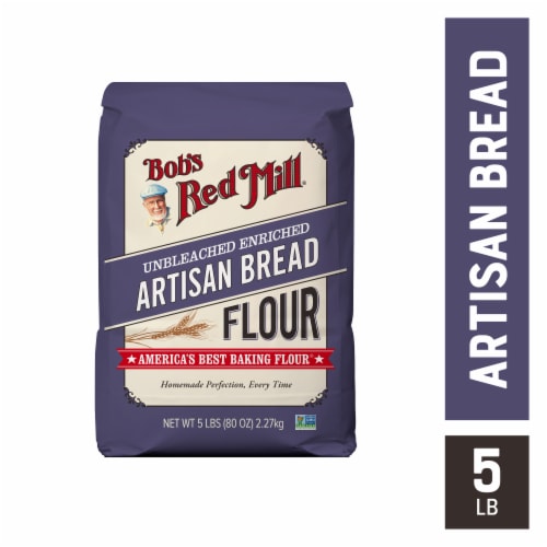 Bob's Red Mill Artisan Bread Flour Perspective: back