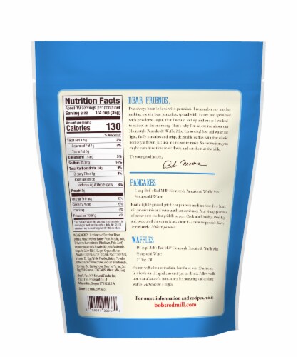 Bob's Red Mill® Homestyle Pancake & Waffle Mix Perspective: back