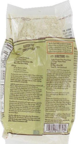 Bob's Red Mill Gluten Free Whole Grain Pizza Crust Mix Perspective: back