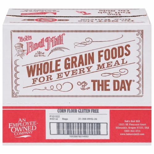Bob's Red Mill® Gluten Free Whole Grain Corn Flour Perspective: back