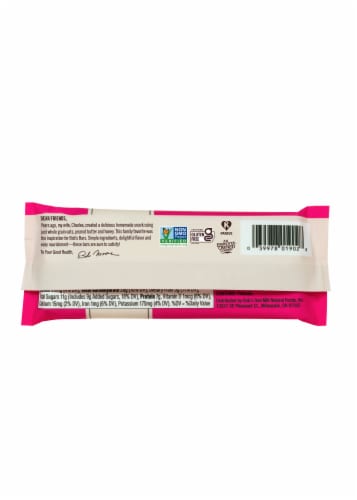 Bob's Red Mill® Peanut Butter Jelly and Oats Bar Perspective: back