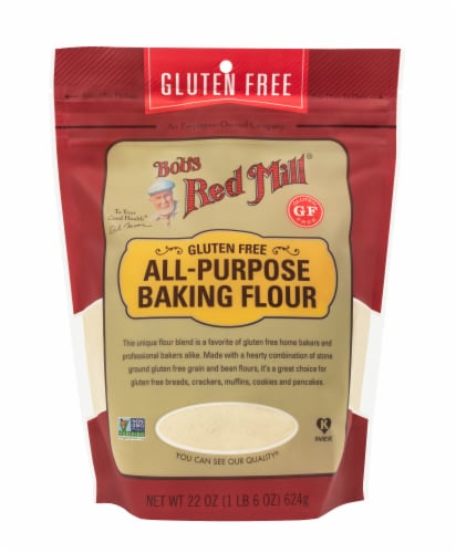 Bob's Red Mill Gluten Free All Purpose Baking Flour Perspective: back