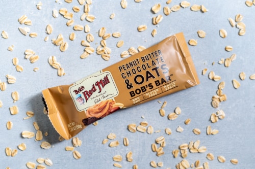 Bob's Red Mill® Peanut Butter Chocolate & Oats Bar Perspective: back