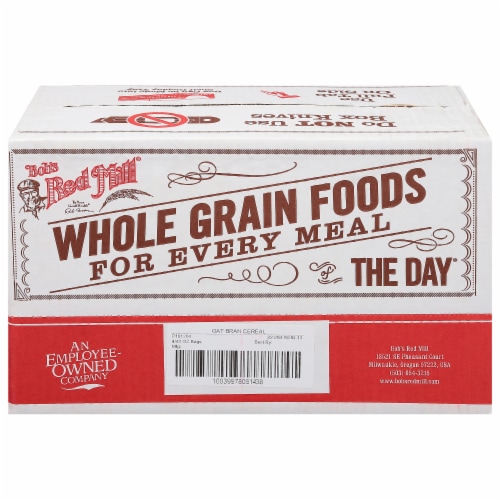 Bob's Red Mill High Fiber Hot Cereal Perspective: back