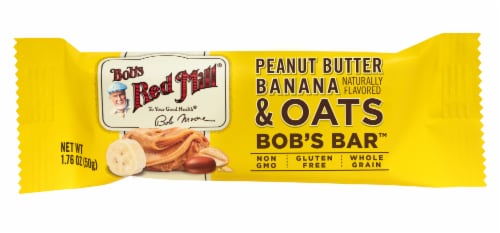 Bob's Red Mill® Bob's Peanut Butter Banana & Oats Better Bar Perspective: back