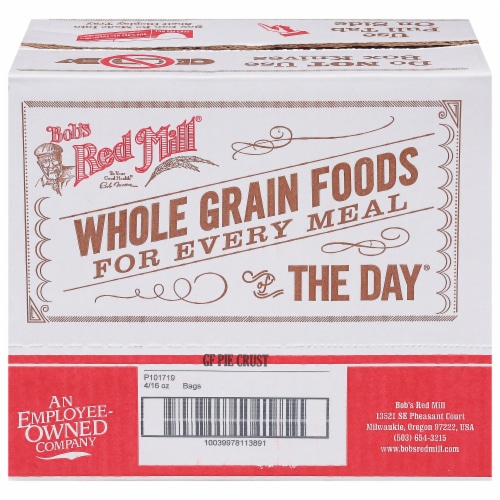 Bob's Red Mill Gluten Free Pie Crust Mix Perspective: back