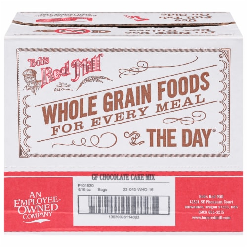 Bob's Red Mill Gluten Free Chocolate Cake Mix Perspective: back