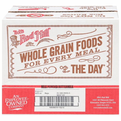Bob's Red Mill Sweet Cream Buttermilk Powder 22 oz Perspective: back