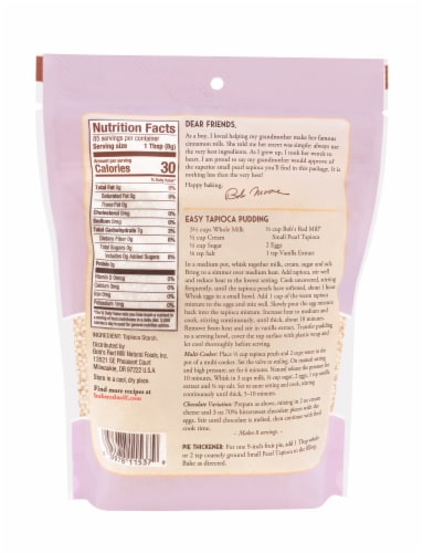 Bob’s Red Mill® Small Pearl Tapioca Perspective: back