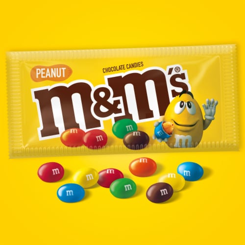 M&M'S Peanut Milk Chocolate Candy Full Size, 1.74 oz - Fry's Food