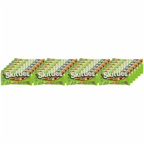 Skittles Sour Candy Perspective: back