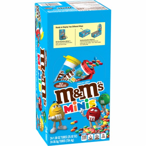 M&Ms Milk Chocolate Minis Tube, 1.08 Oz - Kroger