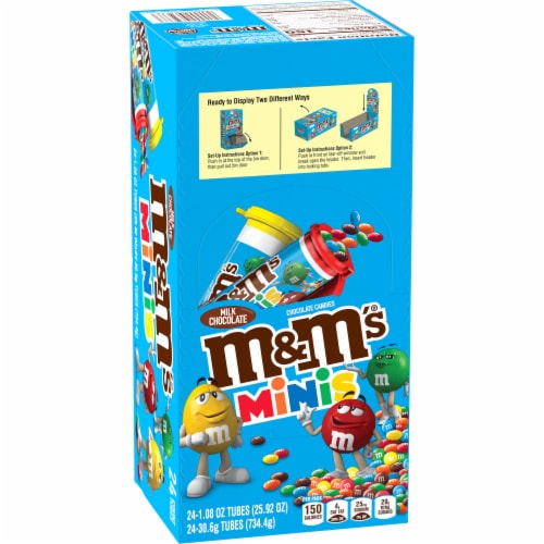 M&M's Milk Chocolate Minis Perspective: back