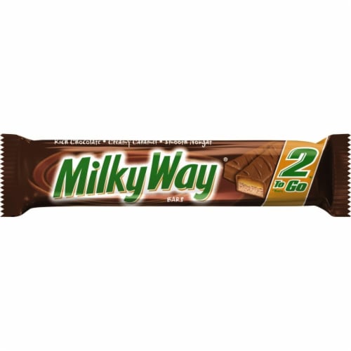 Milky Way® King Size Candy Bar Box Perspective: back