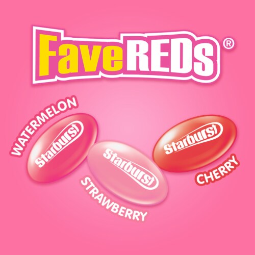 Starburst FaveREDs Jelly Beans Easter Candy Bag Perspective: back