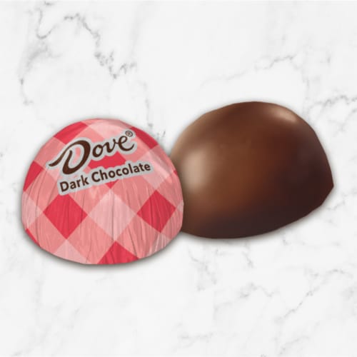 Dove Easter Egg Dark Chocolate Easter Candy Bag Perspective: back