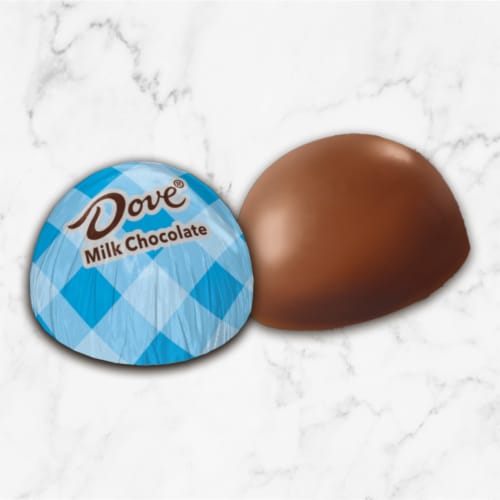 Dove Easter Eggs Milk Chocolate Individually Wrapped Candy Assortment Bag Perspective: back