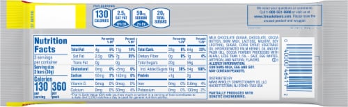 3 Musketeers Fun Size Chocolate Candy Bars Perspective: back