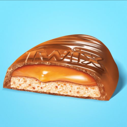Twix Easter Eggs Caramel Chocolate Candy Multi-Pack Bag Perspective: back