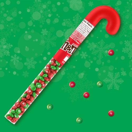 M&M'S Milk Chocolate Minis Christmas Candy Tube, 1.08 oz - Foods Co.