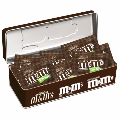 M&M's Milk Chocolate Candies Ornament Christmas Tin, 0.93 oz - Fry's Food  Stores