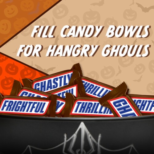 Snickers Fun Size Halloween Chocolate Bars Perspective: back
