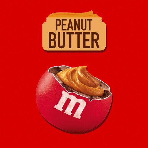 M&M's Chocolate Candies, Peanut Butter - 10.0 oz