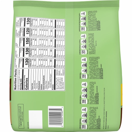 Mars Milk Chocolate Easter Candy Variety Mix Perspective: back