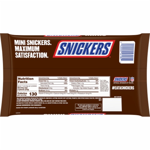 Snickers Milk Chocolate, Minis - 10.48 oz