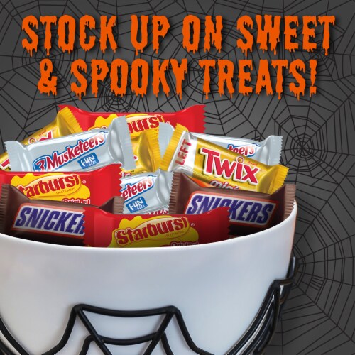 Mars Mixed Candy Halloween Bag Perspective: back