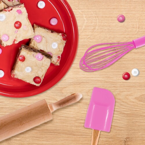 M&M's Black Forest Cake Valentines Day Milk & Dark Chocolate Candy Perspective: back