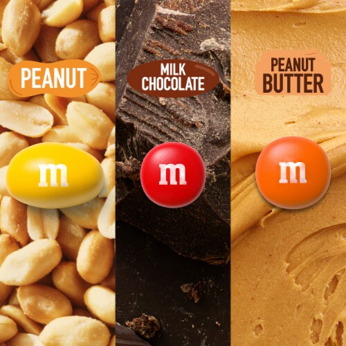 M&Ms Family Size Classic Mix Perspective: back
