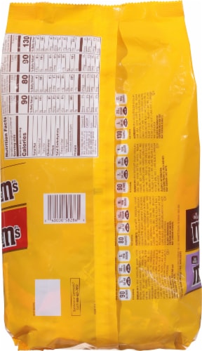 M&M's Lovers Mixed Fun Size Bag Perspective: back