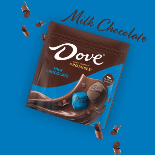 Dove Promises Milk Chocolate Easter Candy Bag Perspective: back